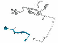 OEM 2022 Jeep Wagoneer Cable-Battery Charger Diagram - 68333684AC