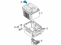 OEM BMW 745e xDrive Connection Elbow Diagram - 61-21-8-801-340