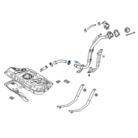 OEM 2020 Hyundai Veloster N Clamp Assembly Diagram - 31141-J3500