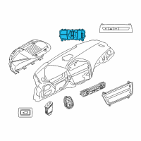 OEM 2021 BMW M2 Headlight Switch Diagram - 61-31-6-847-515