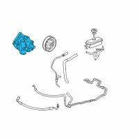 OEM 2011 Chevrolet Malibu PUMP ASM, P/S Diagram - 19371381