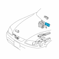 OEM 1997 Lexus ES300 Relay, Integration Diagram - 82641-33080