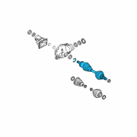 OEM 2007 BMW 525i Inner Joint Left Diagram - 31-60-7-570-275