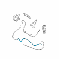 OEM Chrysler Sebring Cooler-Power Steering Diagram - 4743898AJ