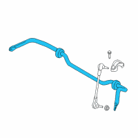 OEM 2022 BMW M235i xDrive Gran Coupe Anti-Roll Bar, Front Axle Diagram - 31-30-6-853-911