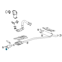 OEM 2016 Buick Encore Converter Insulator Diagram - 95468211