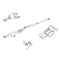 OEM 2015 BMW 535d xDrive Gearbox Support Diagram - 18-20-8-576-348