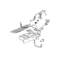 OEM Ford Escape Fuel Tank Vent Valve Diagram - 1L2Z9B593AA