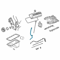 OEM 2008 Ford F-150 Tube Assembly Diagram - 7L3Z-6754-A