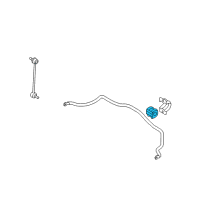 OEM 2010 Kia Sedona Bush-Stabilizer Bar Diagram - 548134D001