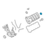 OEM 2020 Ford F-150 Valve Cover Seal Diagram - HL3Z-6C535-A