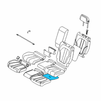 OEM 2020 BMW X7 SEAT HEATING SEAT CUSHION SU Diagram - 52-20-7-443-503