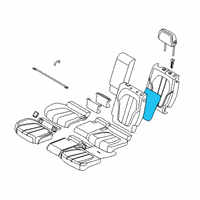 OEM 2021 BMW X7 SEAT HEATER BACKREST RIGHT Diagram - 52-20-7-443-506