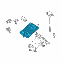 OEM 2015 Dodge Dart Engine Controller Module Diagram - 5150688AD