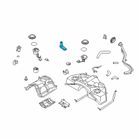 OEM 2004 Infiniti G35 In Tank Fuel Pump Assembly Diagram - 17042-5Y700