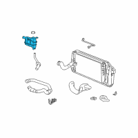 OEM 2008 Lincoln Mark LT Reservoir Diagram - 5L3Z-8A080-AA