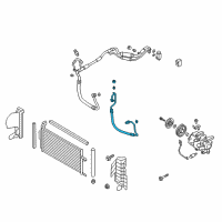 OEM Hyundai Elantra GT Hose-Discharge Diagram - 97762-F2450