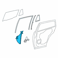 OEM 2019 Toyota RAV4 Window Regulator Diagram - 69803-42062