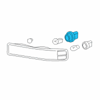 OEM 2008 GMC Savana 1500 Socket Diagram - 16530707