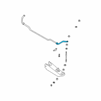 OEM 2004 Nissan Frontier BUSHING STABILIZER Diagram - 54613-7Z110