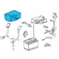 OEM 2018 Acura MDX Box Assembly Diagram - 31523-TZ5-A02