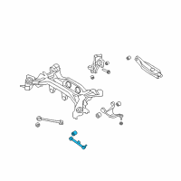 OEM 2013 Kia Sorento Arm Assembly-Rr Assist, L Diagram - 552503J010