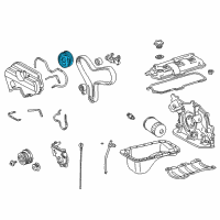 OEM Toyota Camshaft Gear Diagram - 13528-62020