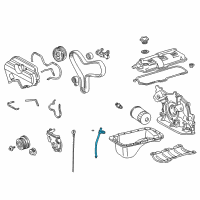 OEM 2000 Toyota 4Runner Guide Tube Diagram - 11452-62050