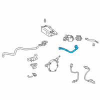 OEM 2021 Toyota C-HR Canister Hose Diagram - 77404-02300