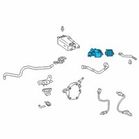 OEM Toyota Corolla Leak Detect Pump Diagram - 77730-02010