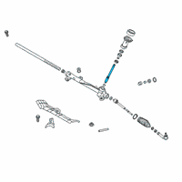 OEM 2019 Hyundai Elantra Pinion Assembly-Steering Gear Box Diagram - 56512-J7000