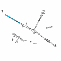 OEM 2019 Hyundai Elantra GT Rack-Steering Gear Box Diagram - 56531-J7000