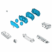 OEM 2021 Kia Telluride Cluster Assembly-INSTRUM Diagram - 94011S9000