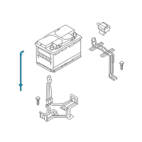 OEM 2015 Kia Optima Vent Hose Assembly-Battery Diagram - 371144U000