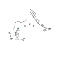 OEM 2007 Toyota FJ Cruiser Reservoir Cap Diagram - 85316-12290