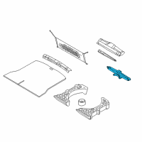 OEM 2008 Lincoln MKX Jack Diagram - CT4Z-17080-A