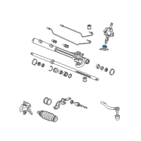 OEM Honda Accord Oil Seal Diagram - 53660-S87-A01