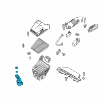 OEM 2017 Kia K900 Duct-Air Diagram - 282103T050