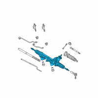 OEM 2003 Ford Explorer Sport Gear Assembly Diagram - F87Z-3504-KCRM