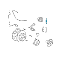 OEM 2014 BMW X6 Clip Diagram - 34-21-6-758-059