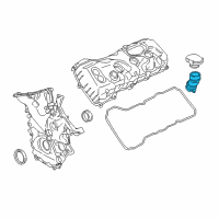 OEM Ford Expedition Oil Inlet Tube Diagram - BL3Z-6763-B