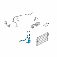 OEM 2011 Ford Escape Drier Diagram - BL8Z-19C836-B