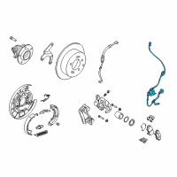 OEM 2011 Kia Soul Cable Assembly-Abs Ext L Diagram - 919202K000