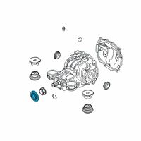 OEM 2022 Lincoln Aviator Outer Seal Diagram - L1MZ-4676-A