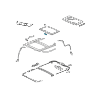 OEM Honda Handle, Sunshade *NH302L* (PALE QUARTZ) Diagram - 70611-S5A-J01ZV