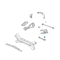 OEM 2002 Acura RL Boot, Rear Ball (Lower) Diagram - 52225-SZ3-003