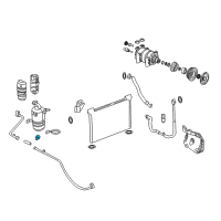 OEM Oldsmobile Bravada AC Switch Diagram - 89040362