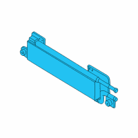 OEM 2007 Mercury Mariner Transmission Cooler Diagram - 5L8Z-7A095-BA