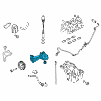 OEM 2018 Ford F-150 Oil Pump Diagram - JT4Z-6600-A