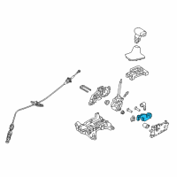 OEM 2020 Hyundai Veloster Switch Assembly Diagram - 46770-F0100